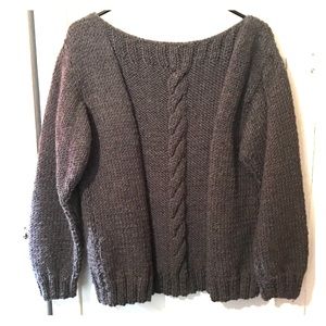 Hand knitted sweater!